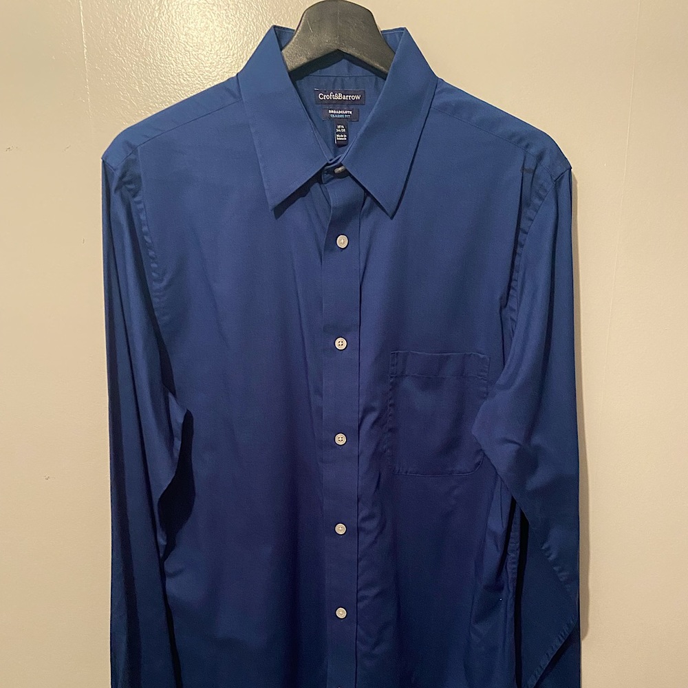 Royal Blue Dress Shirt